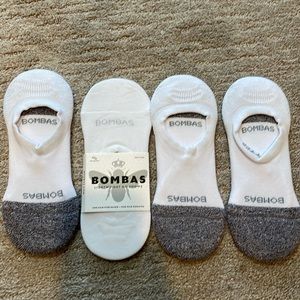 Bombas Cushioned No- Show Sock 4-Pack Medium Women’s